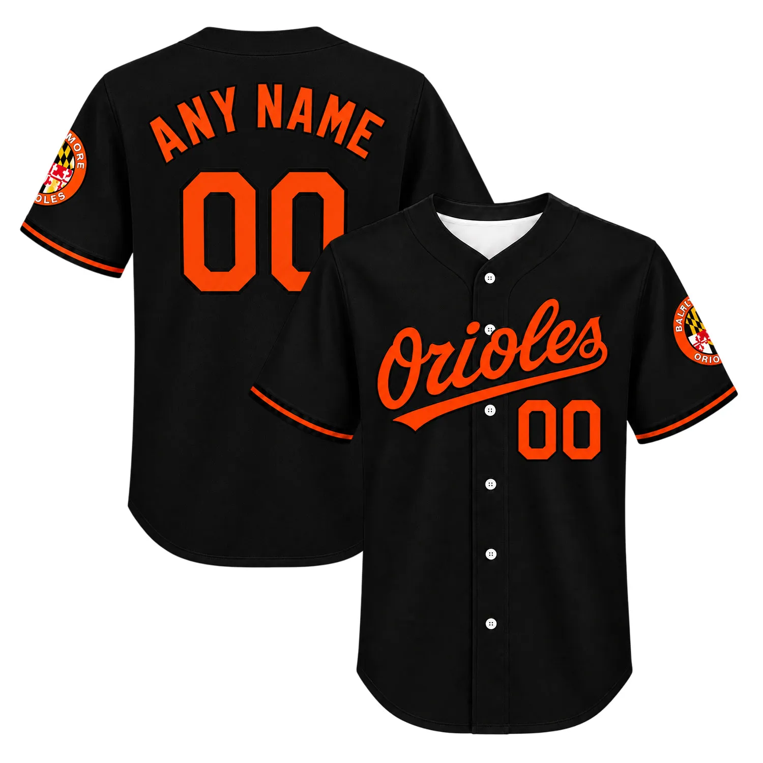 Baltimore Orioles black Jersey Ultimate sports apparel