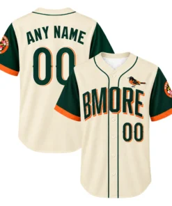 Baltimore Orioles City Connect jersey Custom Vibrant Fan Apparel