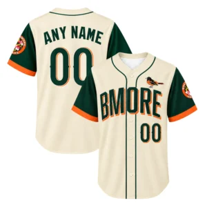 Baltimore Orioles City Connect jersey Custom Vibrant Fan Apparel