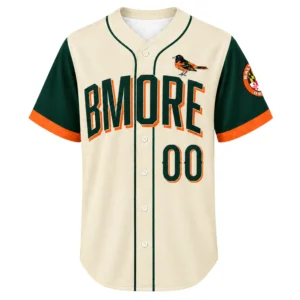 Baltimore Orioles City Connect jersey Custom Vibrant Fan Apparel