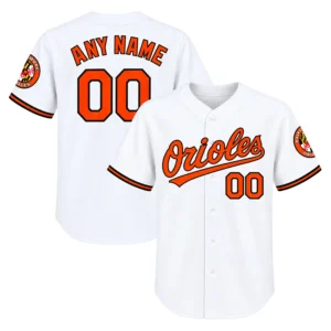 Baltimore Orioles Home Personalized Jersey Bold Merch Sport