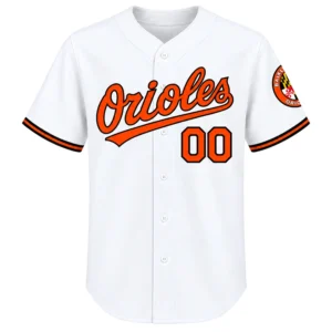 Baltimore Orioles Home Personalized Jersey Bold Merch Sport