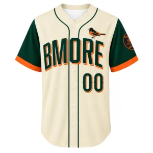 Baltimore Orioles Jersey City Connect Custom Dazzling Fan Apparel