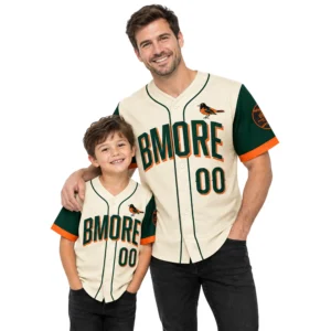 Baltimore Orioles Jersey City Connect Custom Dazzling Fan Apparel