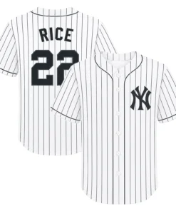 Ben Rice Yankees Home Jersey Dynamic MLB Apparel