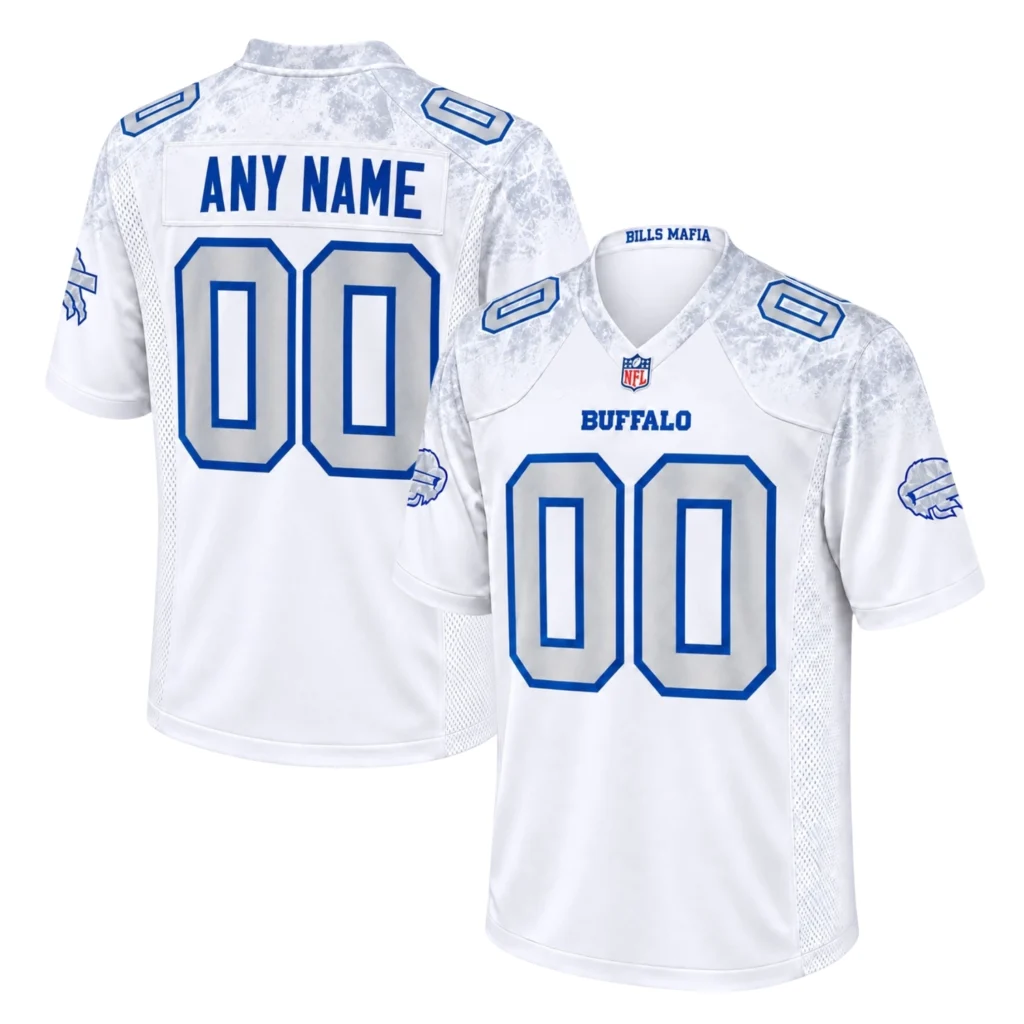 Bills Football Jersey Custom Stunning White Rivalries Game