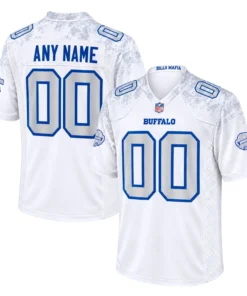 Bills Football Jersey Custom Stunning White Rivalries Game