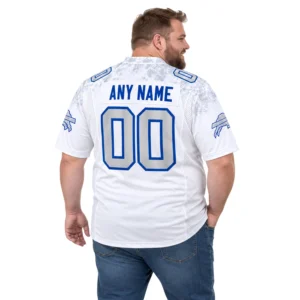 Bills Football Jersey Custom Stunning White Rivalries Game