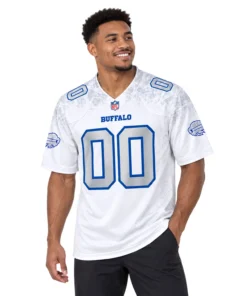 Bills Football Jersey Custom Stunning White Rivalries Game