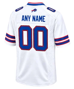 Bills White Game Jersey Custom Remarkable Big Size Style
