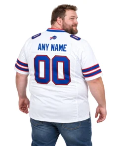 Bills White Game Jersey Custom Remarkable Big Size Style
