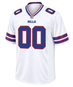 Bills White Game Jersey Custom Remarkable Big Size Style