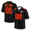 Black KC Chiefs Custom Jersey for Fan Gift Professional