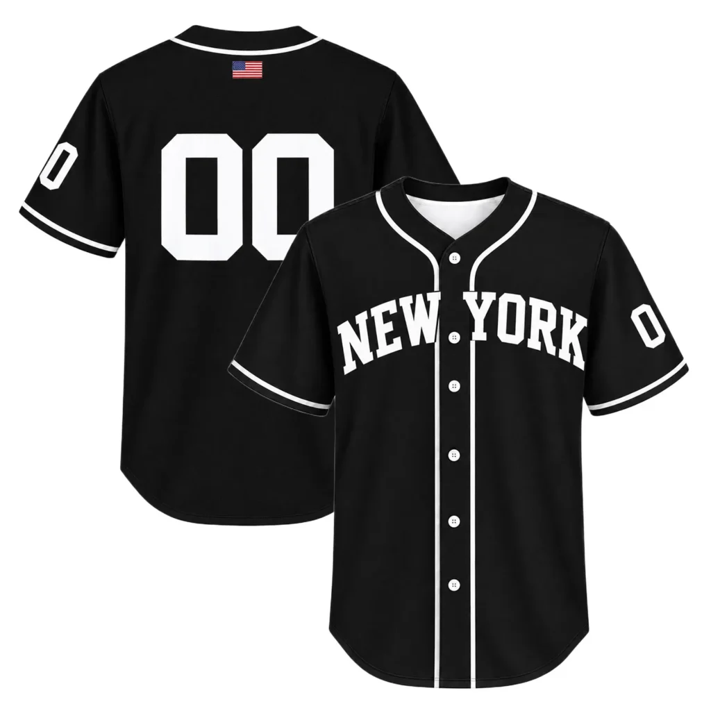 Black New York Yankees Jersey Custom Player Memorable MLB Apparel