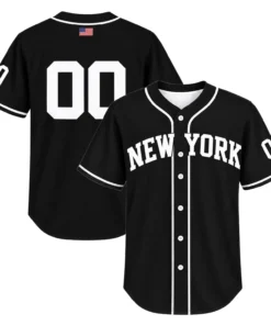 Black New York Yankees Jersey Custom Player Memorable MLB Apparel