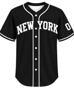 Black New York Yankees Jersey Custom Player Memorable MLB Apparel