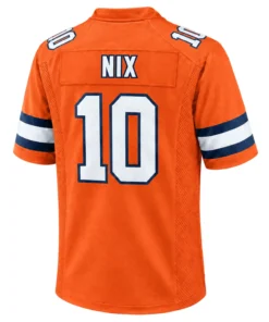Bo Nix Broncos NFL Jersey Orange – Essential Fan Gear
