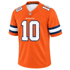Bo Nix Broncos NFL Jersey Orange – Essential Fan Gear