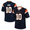 Bo Nix Football Jersey Bold Name Number – Vibrant Broncos Fan Wear