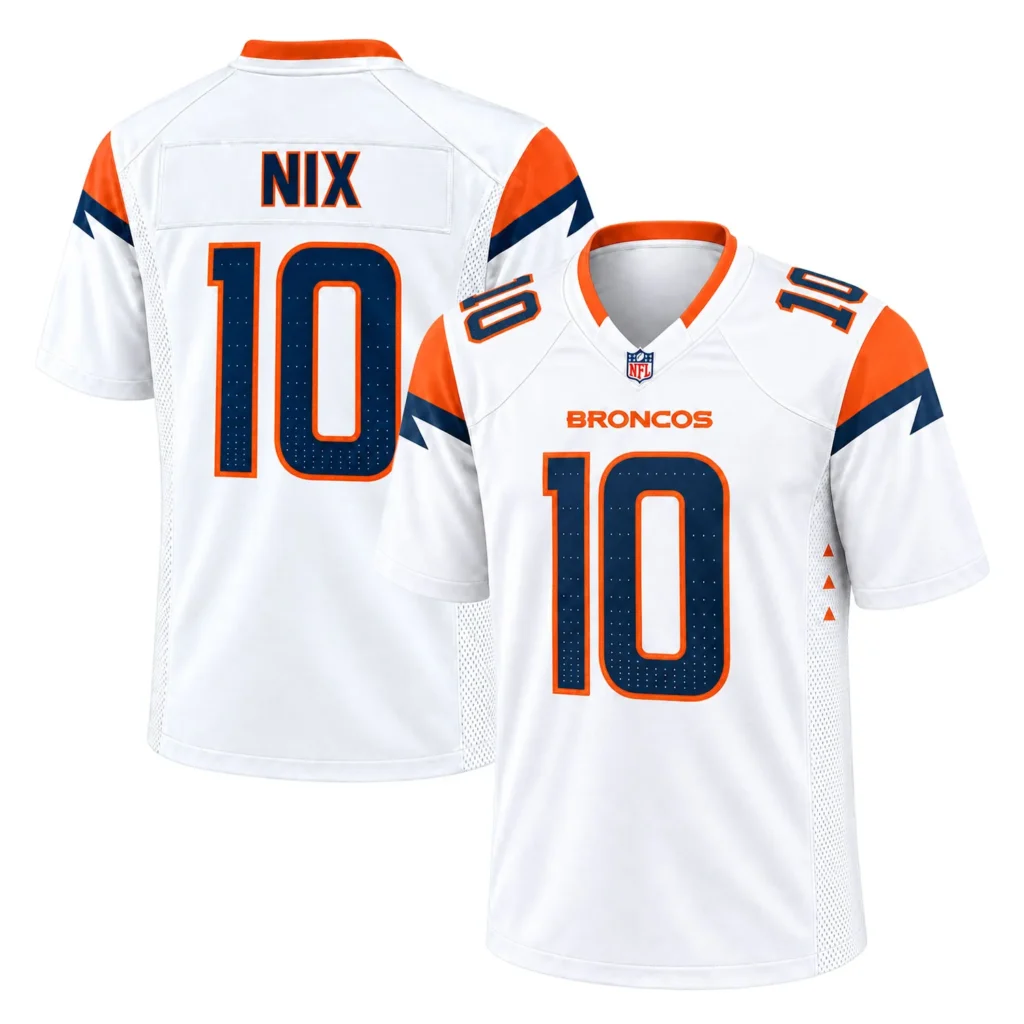 Bo Nix NFL Jersey Denver Broncos Remarkable Style
