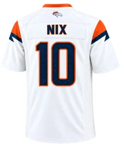 Bo Nix NFL Jersey White 2026– Charming Broncos Fan Gear