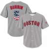 Boston Red Sox Baseball Jersey Caleb Durbin Bold Fan Style