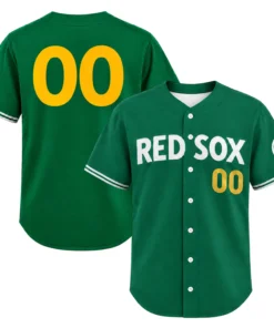 Boston Red Sox Personalize Number Jersey Bold Fan Style
