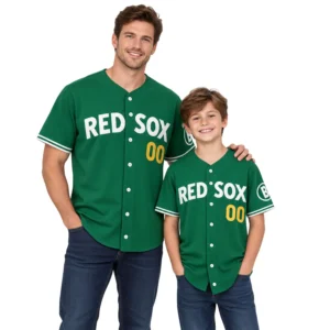 Boston Red Sox Personalize Number Jersey Bold Fan Style
