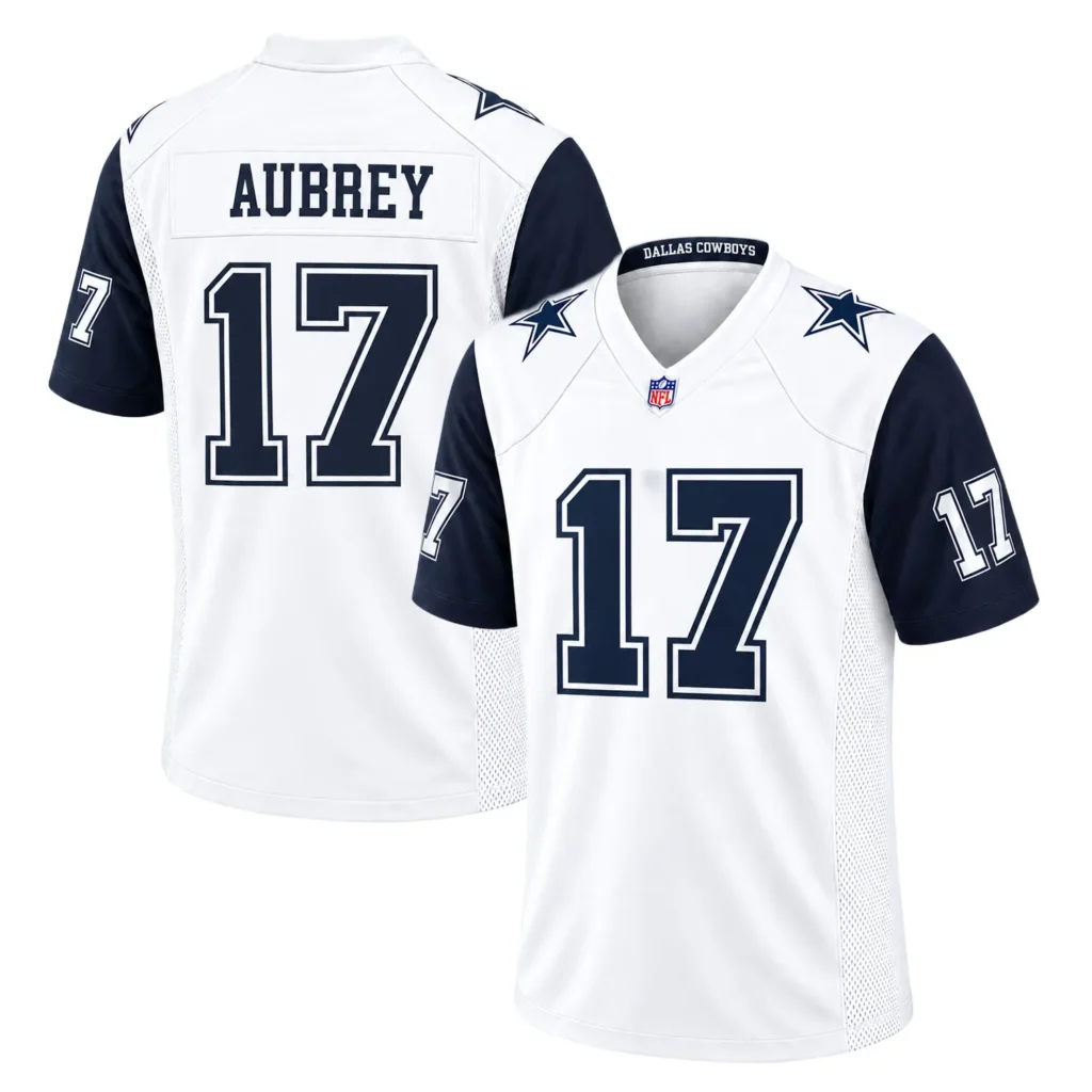 Brandon Aubrey Jersey Vibrant Dallas Cowboy Apparel