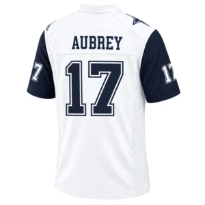 Brandon Aubrey Jersey Vibrant Dallas Cowboy Apparel