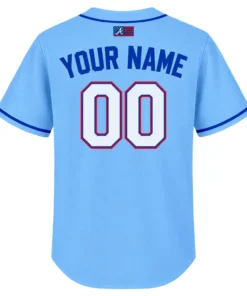 Braves Blue Jersey – Vibrant Atlanta Custom Style