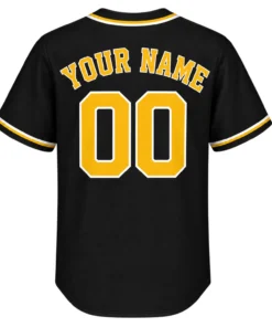Brewers Black Baseball Jersey Strong Fan Design