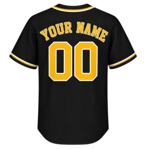 Brewers Black Baseball Jersey Strong Fan Design