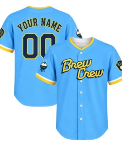 Brewers Brew Crew Custom Jersey Dynamic City Connect