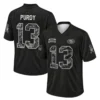 Brock Purdy Jersey Black Dynamic 2026 Salute Style