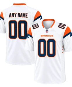 Broncos Football Jersey Custom Name Number Bold Fan Gear