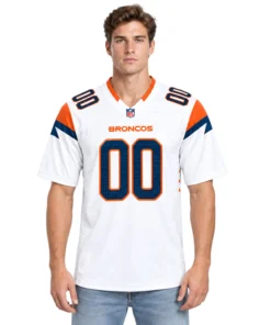 Broncos Football Jersey Custom Name Number Bold Fan Gear