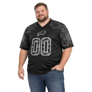 Buffalo Bills Black Camo Jersey Remarkable Custom Style