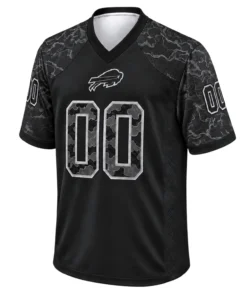 Buffalo Bills Black Camo Jersey Remarkable Custom Style