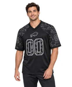 Buffalo Bills Black Camo Jersey Remarkable Custom Style