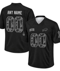 Buffalo Bills Black Jersey Bold 2026 Salute to Service