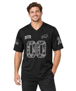 Buffalo Bills Black Jersey Bold 2026 Salute to Service