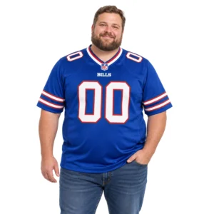 Buffalo Bills Custom Jersey Remarkable Royal Blue Game Style