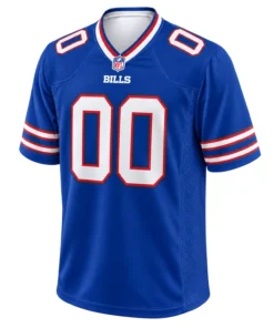 Buffalo Bills Custom Jersey Remarkable Royal Blue Game Style