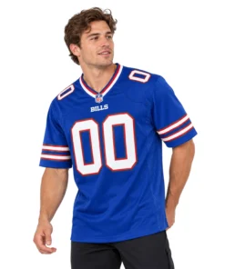 Buffalo Bills Custom Jersey Remarkable Royal Blue Game Style