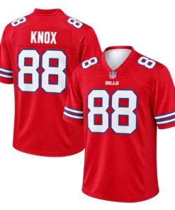 Buffalo Bills Dawson Knox Red Jersey Powerful Football Wear