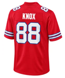 Buffalo Bills Dawson Knox Red Jersey Powerful Football Wear