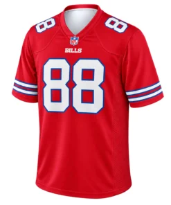 Buffalo Bills Dawson Knox Red Jersey Powerful Football Wear