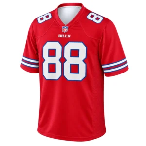 Buffalo Bills Dawson Knox Red Jersey Powerful Football Wear