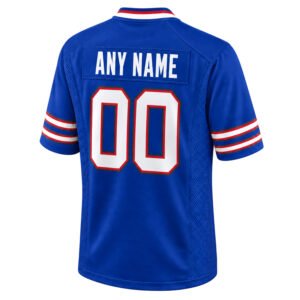 Buffalo Bills Football Jersey Bold Big Size Mafia Style